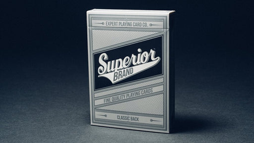 Superior (Black) Playing Cards by Expert Playing Card Co - Merchant of Magic