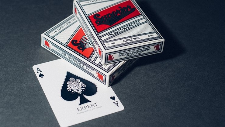 Superior (Red) Playing Cards by Expert Playing Card Co - Merchant of Magic