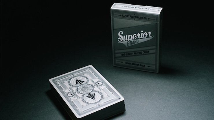 Superior Silver Arrow Playing Cards by Expert Playing Card Co - Merchant of Magic