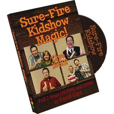 Sure Fire Kid-show Magic by David Ginn - DVD - Merchant of Magic
