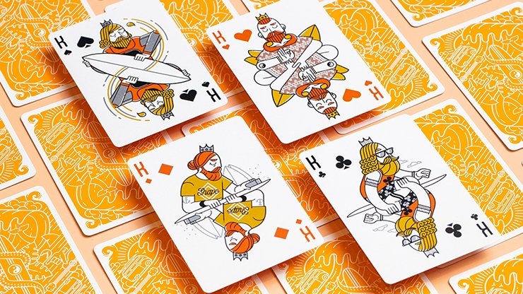 Surfboard V2 Playing Cards by Riffle Shuffle - Merchant of Magic