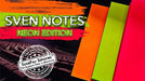 Sven Notes NEON EDITION (3 Neon Sticky Notes Style Pads) - Merchant of Magic