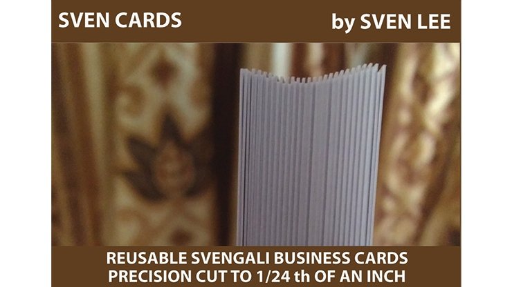 SvenCards (Blank) by Sven Lee - Trick - Merchant of Magic