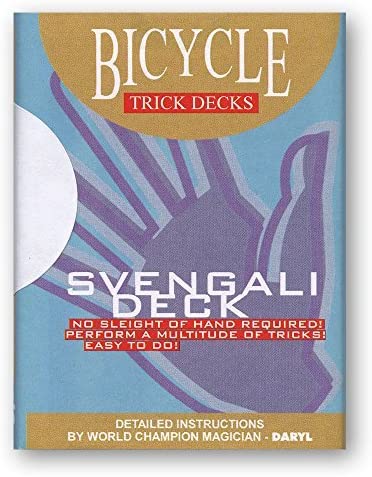 Svengali Deck Bicycle (Blue) - Merchant of Magic