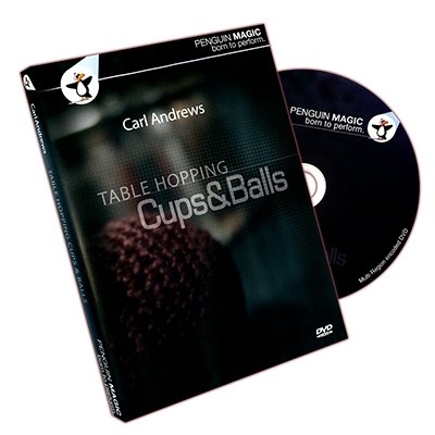 Table Hopping Cups And Balls - DVD - Merchant of Magic