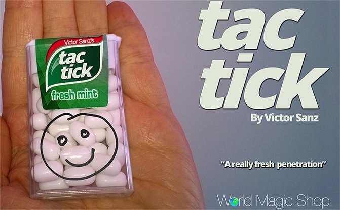 Tac Tick (Gimmick and Online Instructions) by Victor Sanz - Merchant of Magic