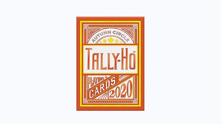 Tally Ho Autumn Circle Back Playing Cards - Merchant of Magic