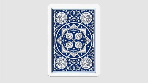 Tally Ho Fan Back Gaff Pack Blue (6 Cards) by The Hanrahan Gaff Company - Merchant of Magic