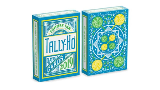 Tally Ho Fan Back Summer Playing Cards - Merchant of Magic