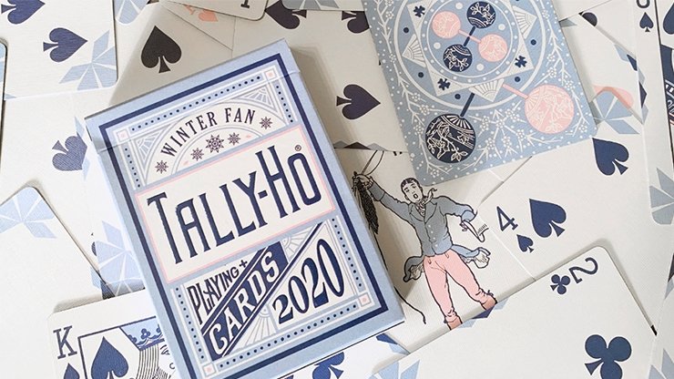 Tally-Ho Winter Fan Playing Cards - Merchant of Magic