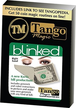 Tango Blinked Right Handed (Gimmick and Online Instructions) by Tango Magic - Merchant of Magic