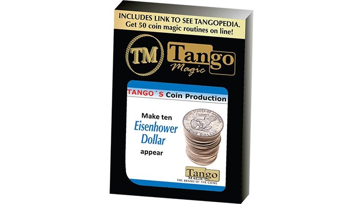 Tango Coin Production - Eisenhower Dollar D0187 (Gimmicks and Online Instructions) by Tango - Merchant of Magic