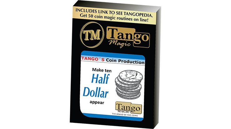 Tango Coin Production - Half Dollar D0186 (Gimmicks and Online Instructions) by Tango - Merchant of Magic