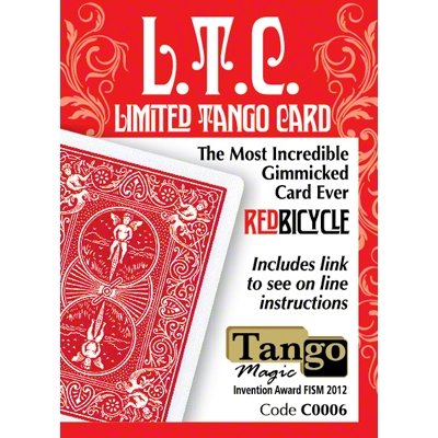 Tango Limited Card Red (T.L.C.) by Tango - Merchant of Magic
