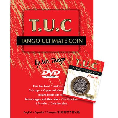 Tango Ultimate Coin (T.U.C.)2 Pounds with instructional video by Tango - Merchant of Magic