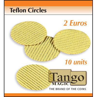 Teflon Circle 2 Euro size (10 units) by Tango - Merchant of Magic