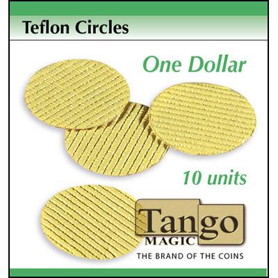 Teflon cricles Dollar size (10 units) by Tango - Merchant of Magic