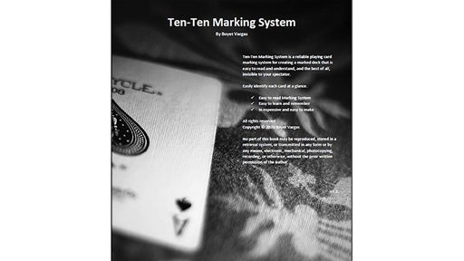 Ten-ten Marking System by Boyet Vargas - INSTANT DOWNLOAD - Merchant of Magic