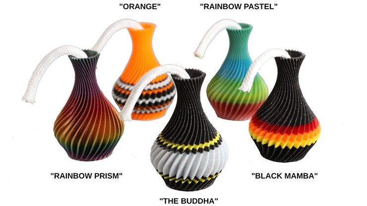 The American Prayer Vase Genie Bottle RAINBOW PRISM by Big Guy's Magic- Trick - Merchant of Magic
