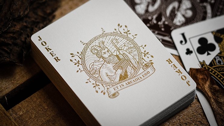 The Arcadia Signature Edition Playing Cards - Brown by Arcadia Playing Cards - Merchant of Magic