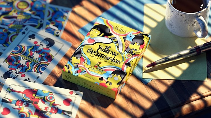 The Beatles (Yellow Submarine) Playing Cards by theory11 - Merchant of Magic