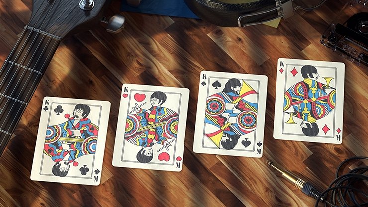 The Beatles (Yellow Submarine) Playing Cards by theory11 - Merchant of Magic