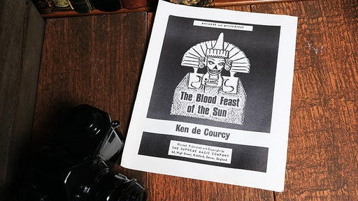 The Blood Fest of the Sun by Ken De Courcy - Book - Merchant of Magic