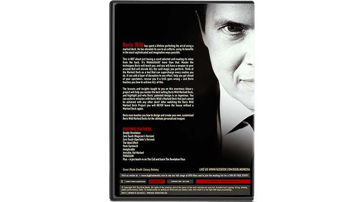 The Boris Wild Marked Deck Project by Boris Wild - DVD - Merchant of Magic