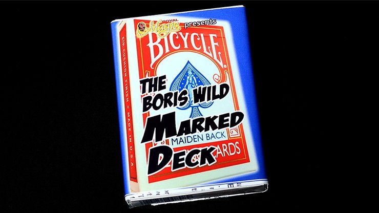 The Boris Wild Marked Deck (RED) by Boris Wild - Trick - Merchant of Magic