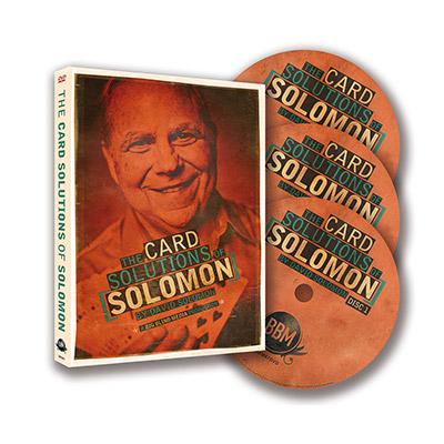 The Card Solutions of Solomon (3 DVD Set) by David Solomon & Big Blind Media - DVD - Merchant of Magic