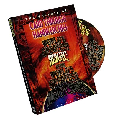 The Card Through Handkerchief (World's Greatest Magic) - DVD - Merchant of Magic