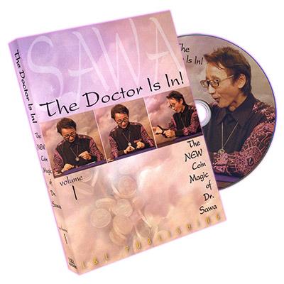 The Doctor Is In - The New Coin Magic of Dr. Sawa Vol 1 - DVD - Merchant of Magic