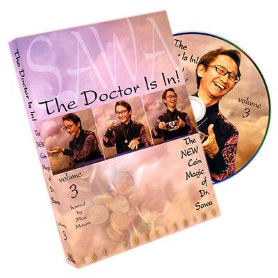 The Doctor Is In - The New Coin Magic of Dr. Sawa Vol 3 - DVD - Merchant of Magic