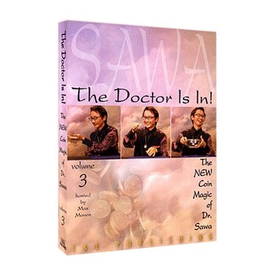 The Doctor Is In - The New Coin Magic of Dr. Sawa Vol 3 video - INSTANT DOWNLOAD - Merchant of Magic