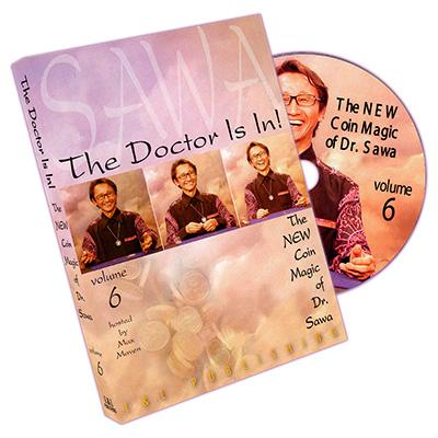 The Doctor Is In - The New Coin Magic of Dr. Sawa Vol 6 - DVD - Merchant of Magic