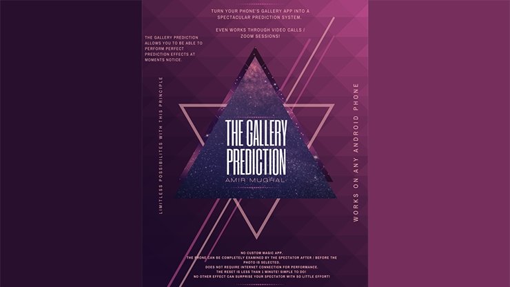 The Gallery Prediction by Amir Mugha - INSTANT DOWNLOAD - Merchant of Magic