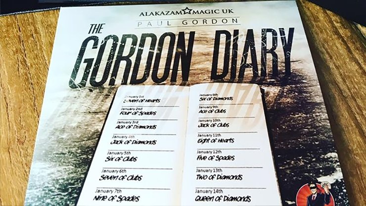 The Gordon Diary Trick Lite by Paul Gordon - DVD - Merchant of Magic