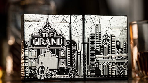 The Grand Silver Allure Playing Cards by Riffle Shuffle - Merchant of Magic