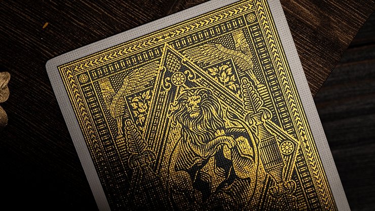 The Great Creator: Earth (Gold Foil) Edition Playing Cards by Riffle Shuffle - Merchant of Magic