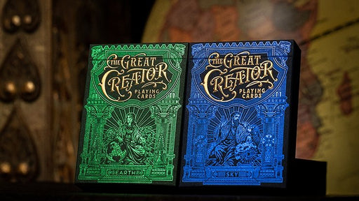 The Great Creator: Sky Edition Playing Cards by Riffle Shuffle - Merchant of Magic