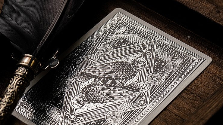 The Great Creator: Sky (Silver Foil) Edition Playing Cards by Riffle Shuffle - Merchant of Magic