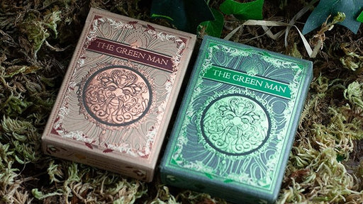 The Green Man Playing Cards (Autumn) by Jocu - Merchant of Magic