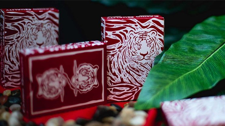The Hidden King Red Luxury Edition Playing Cards - Merchant of Magic