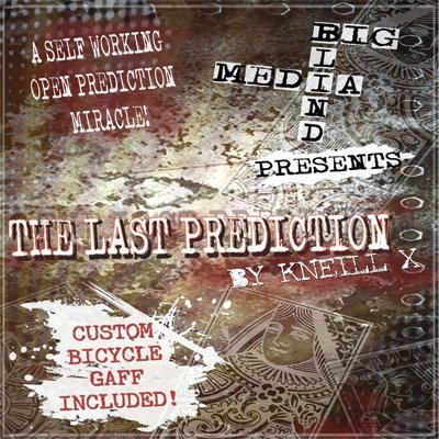 The Last Prediction (DVD and Gimmick) by Kneill X and Big Blind Media - DVD - Merchant of Magic