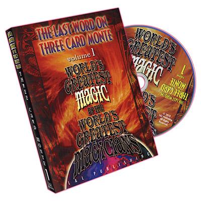 The Last Word on Three Card Monte Vol. 1 (Worlds Greatest Magic) - Merchant of Magic