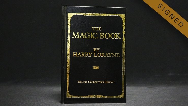 The Magic Book Deluxe (Signed, No Slipcase) of Harry Lorayne - Book - Merchant of Magic