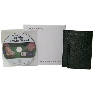 The Mini Duvivier Wallet (With DVD) by Mayette Magie Moderne - Merchant of Magic