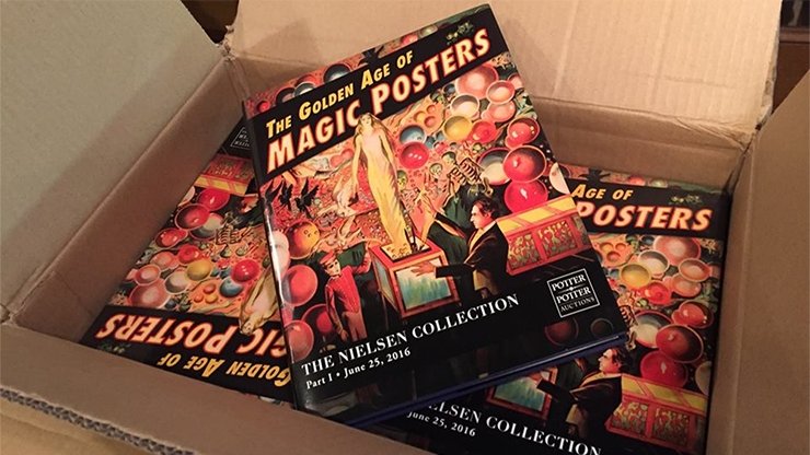 The Nielsen Collectin Part 1 (The Golden Age of Magic Posters) - Book - Merchant of Magic