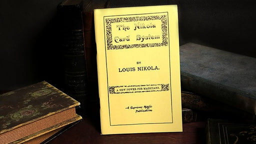 The Nikola Card System by Louis Nikola - Book - Merchant of Magic