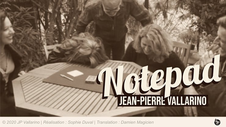 The Notepad by Jean-Pierre Vallarino - Merchant of Magic